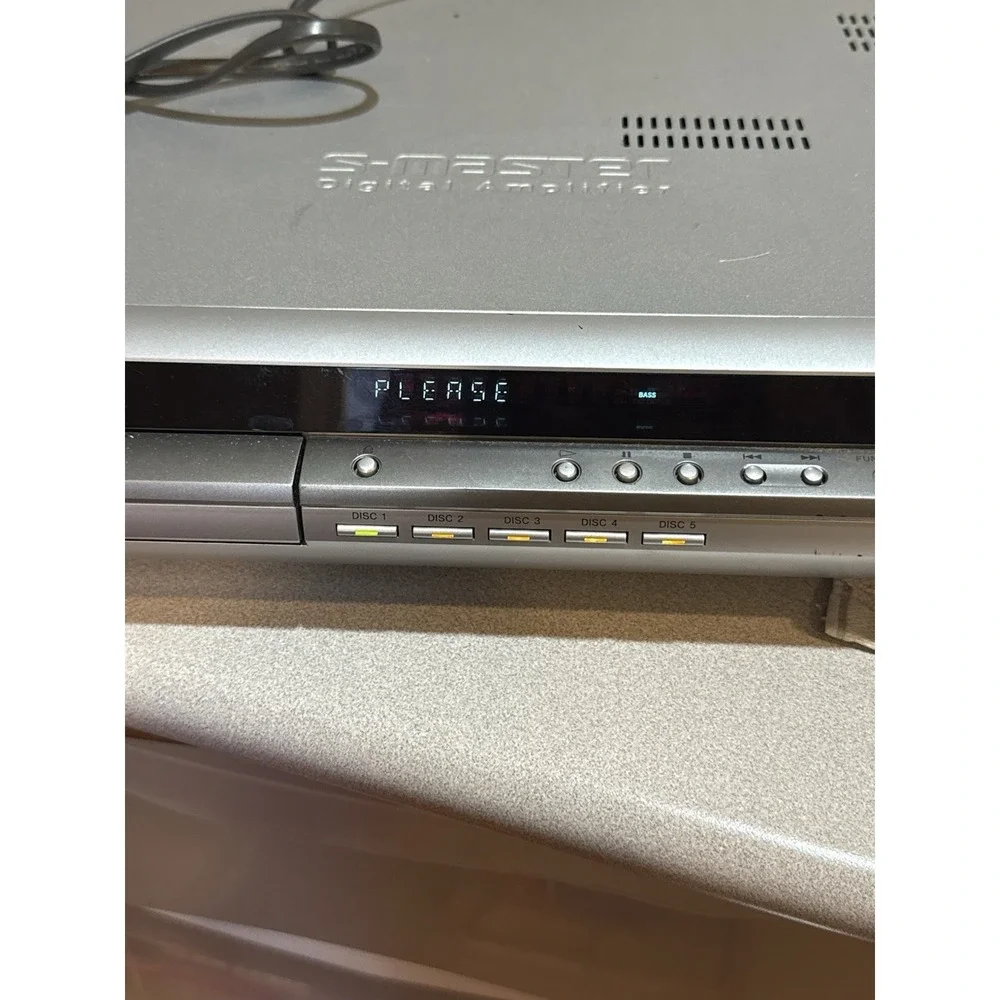 Sony DAV-DX255 5-disc DVD/CD changer and receiver unit Tested Working